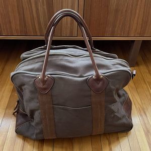 J.Crew Weekend Travel Duffle Bag Green Prep